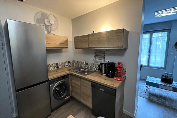 Gerenoveerd 3-kamerappartement voor 7 personen, 500m van centrum Le Mont-Dore - thumbnail 6