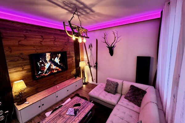 Architecturaal appartement voor 6 personen in het hart van Mont-Dore - thumbnail 2