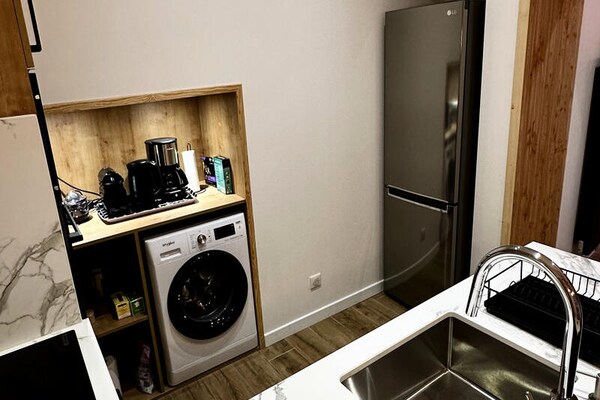 Architecturaal appartement voor 6 personen in het hart van Mont-Dore - thumbnail 4