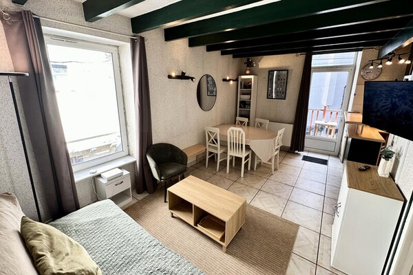 Gezellig appartement in het hart van Mont-Dore, vlakbij thermen en pistes - thumbnail 1