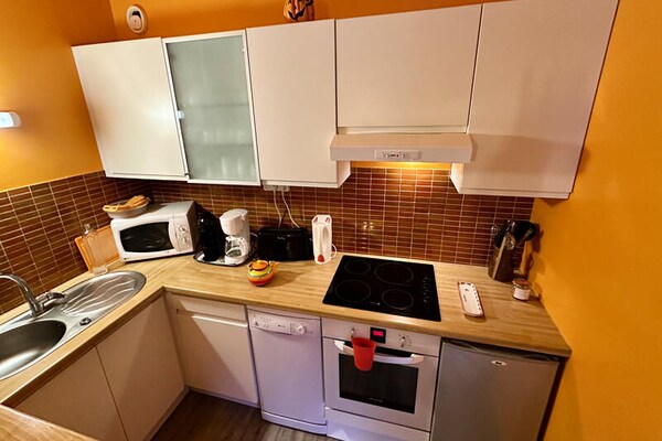 Panoramisch appartement 65m² met terras aan de voet van het Sancy-massief - thumbnail 4