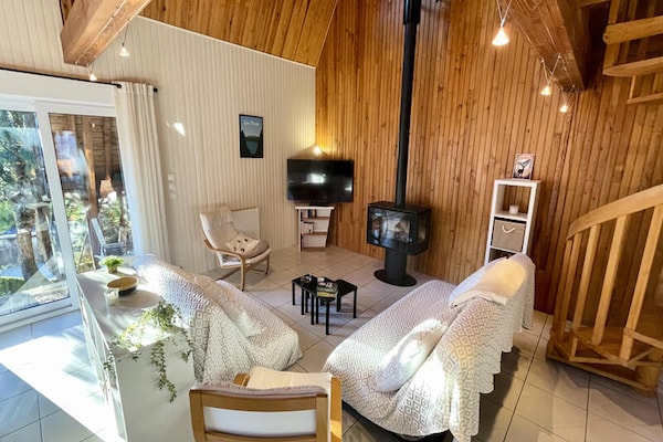 Ruim appartement voor 8 personen met tuin en uitzicht in Le Mont-Dore - thumbnail 1
