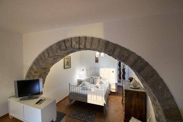 Casa Cimino A: Betoverend appartement met panoramisch uitzicht op zee in Praiano - thumbnail 4