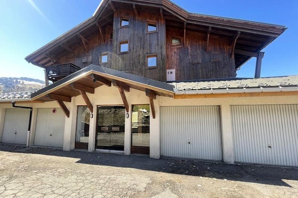 Duplex appartement op 100m van de piste met uitzicht op het Val d'Arly - thumbnail 2