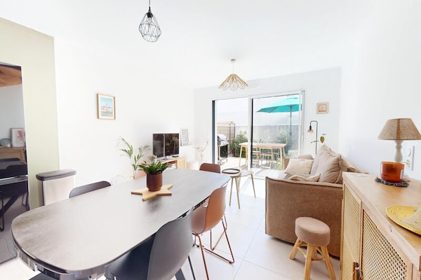 Modern appartement met tuin op 700m van het strand in Saint-Gilles-Croix-de-Vie - thumbnail 3