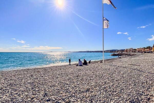 Lichte Studio op 3 Minuten van het Strand in Cagnes-sur-Mer - thumbnail 5