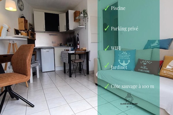 Charmant appartement in historische wijk Chaume, Les Sables d'Olonne - thumbnail 1