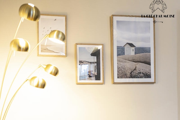 Elegant Haussmann-appartement op 45m van Grande Plage - thumbnail 4