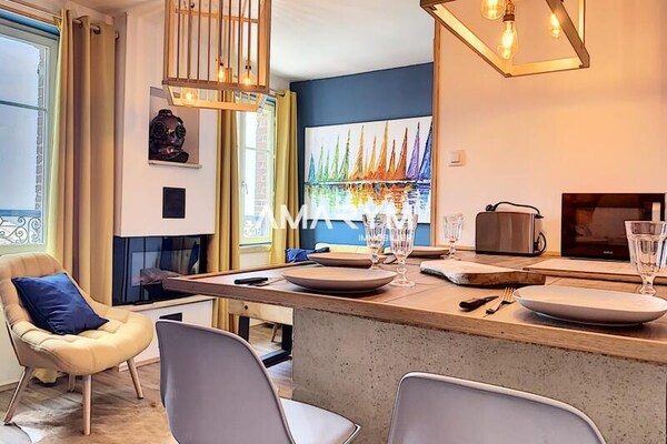 Appartement in Ault met zeezicht, 2 slaapkamers, 100m van de kust - thumbnail 1