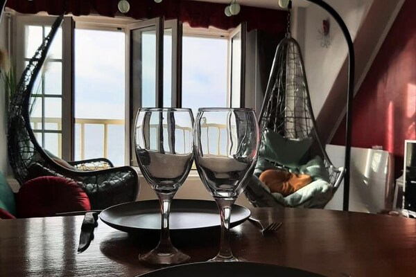 Romantisch appartement met panoramisch zeezicht in Mers-les-Bains - thumbnail 2