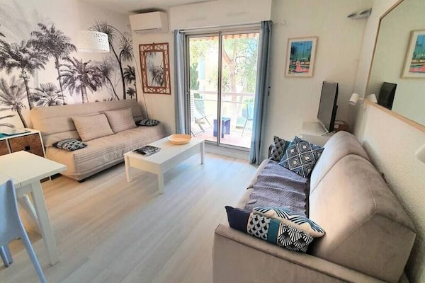 Gerenoveerde studio in La Favière, 150m van zee en haven - thumbnail 4