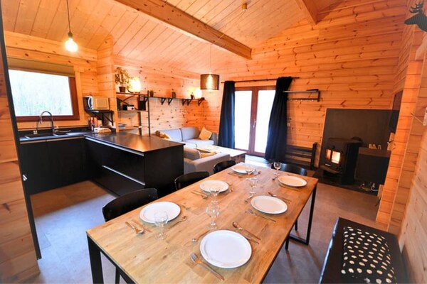 Vrijstaand chalet voor 7 personen met terras in Oignies-en-Thiérache - thumbnail 4