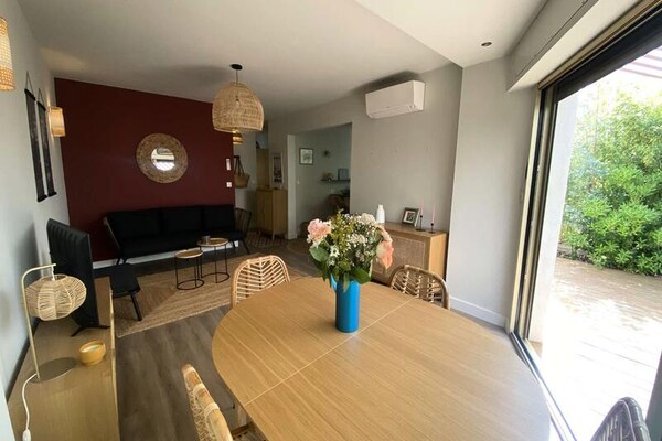 Luxe tuinappartement op 100 meter van strand Portissol, Sanary-sur-Mer - thumbnail 5