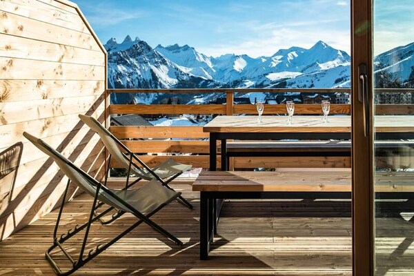 PEAK Lodge West: 14-persoons chalet met sauna en Alpenpanorama in La Toussuire - thumbnail 4