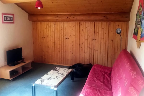 Chalet Saint Olivier: Ruim chalet voor 12 personen met uitzicht op de Aravisvallei - thumbnail 3