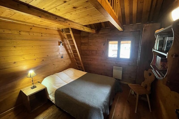 Petit Chalet: Alpenappartement met tuin en bergzicht in Le Grand Bornand - thumbnail 5
