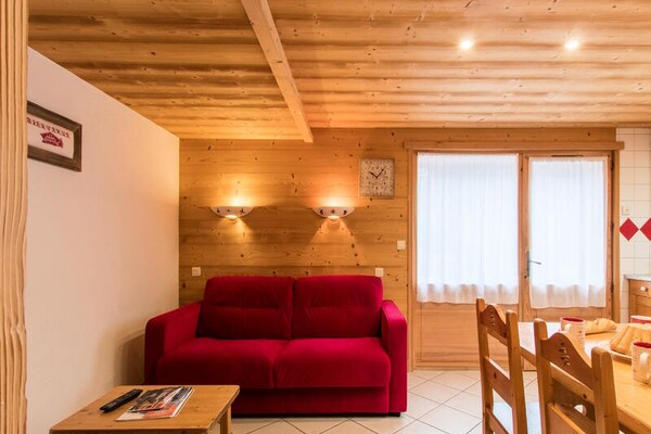 Knus appartement op 20m van de piste in Le Grand Bornand - thumbnail 5