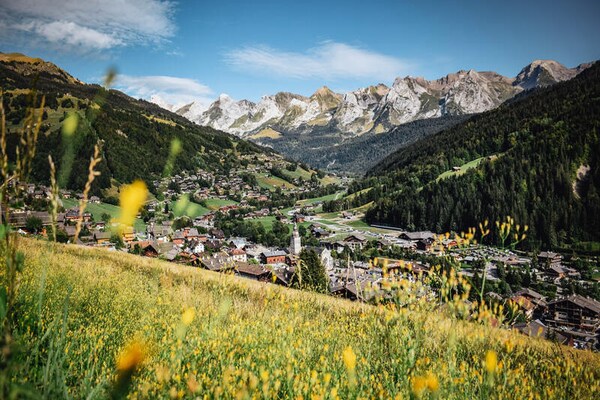 Knusse alpenstudio voor 4 personen met wellness in Le Grand Bornand - thumbnail 1