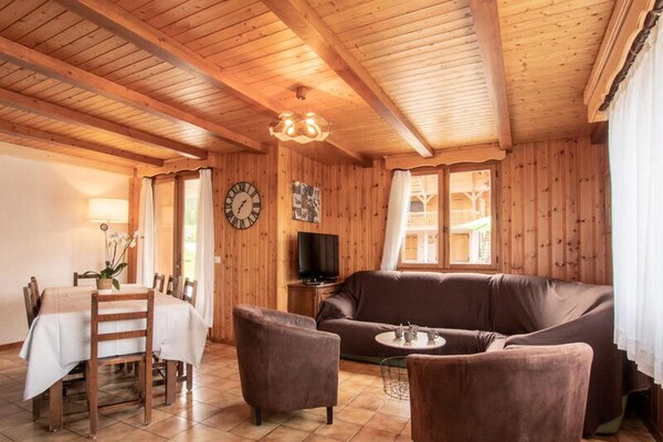 Appartement 88m² met sauna & spa, 50m van de piste in Le Grand Bornand - thumbnail 3