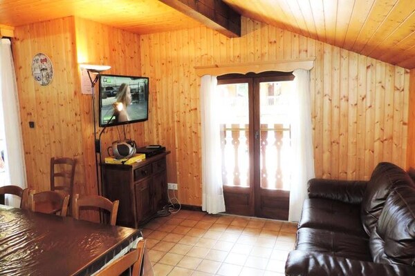 Résidence Sommard N°11: Ruim appartement voor 11 personen, 50m van de piste - thumbnail 2