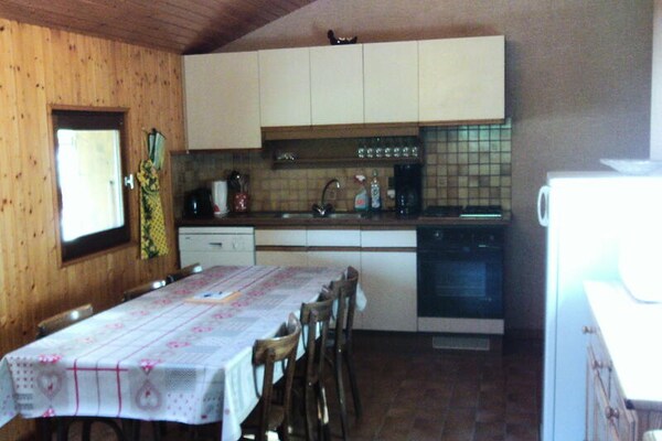 Licht appartement in Grand-Bornand, 400m van de piste - thumbnail 2