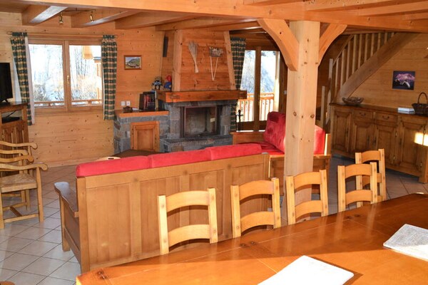 Chalet voor 14 personen in Grand-Bornand Chinaillon, 50 meter van de piste - thumbnail 1