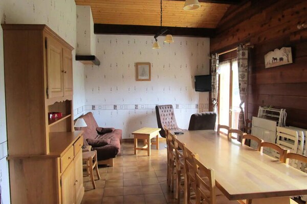 Résidence Fleur Des Alpes 8: Ruim appartement voor 12 in Grand-Bornand - thumbnail 1