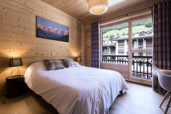 Ruim appartement 10 personen in Grand-Bornand met balkon en Aravis-uitzicht - thumbnail 4
