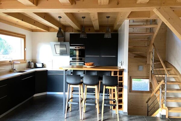 Chalet Soleya: Modern Alpenverblijf voor 12 personen in Grand-Bornand - thumbnail 4