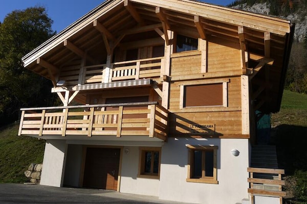 Chalet Panorama: vrijstaand chalet met Alpenpanorama voor 10 personen - thumbnail 1