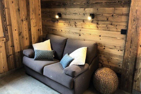 Appartement op 50m van de piste met tuin in Le Grand-Bornand - thumbnail 2