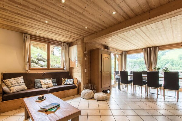 Ruim appartement voor 14 personen direct naast de piste - thumbnail 5