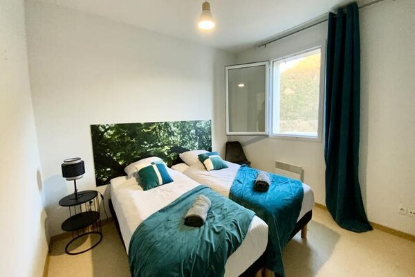 Rustiek appartement voor 5 in Avène, op loopafstand van de thermen - thumbnail 2