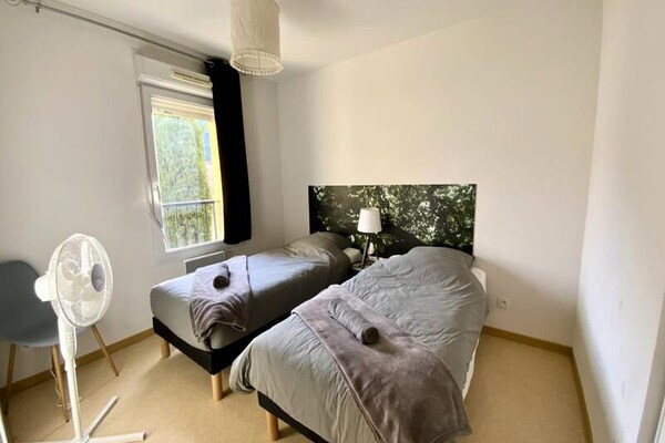 Appartement Les Naïades in Avène: 2 slaapkamers, 5 personen, vlakbij de thermen - thumbnail 3