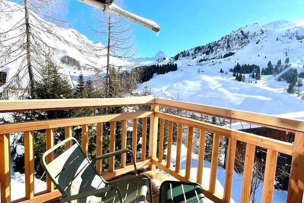 Chalet Kleros: Ruim 5-slaapkamer appartement met Hamam & Nordic bad in Le Grand Bornand - thumbnail 3