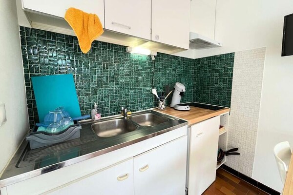 Knus appartement in hartje Grau-du-Roi, vlakbij strand - thumbnail 4