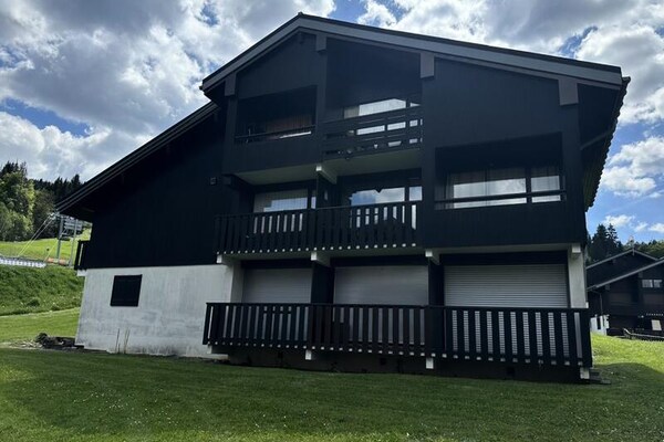 Knusse studio in Morillon 1100, direct bij de piste en Grand Massif - thumbnail 1