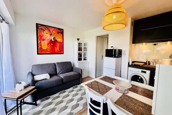 Studio Résidence Victoria: strandappartement in hartje Quiberon - thumbnail 3