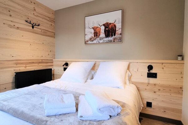 Ruim appartement voor 9 in Grand-Bornand, vlakbij centrum en piste - thumbnail 3