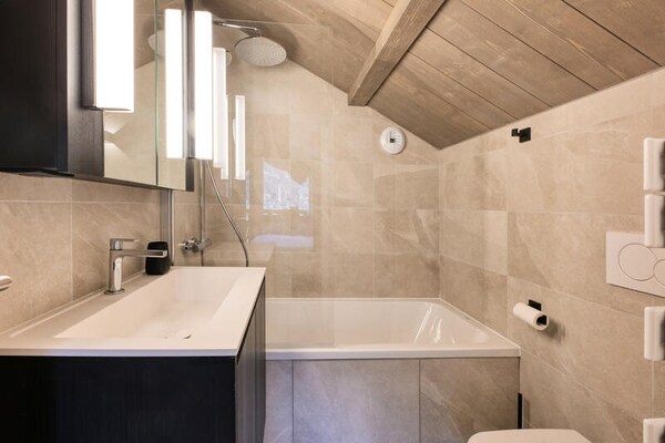 Luxe chalet voor 10 personen in Saint-Gervais-les-Bains met uitzicht op de Mont Blanc - thumbnail 5