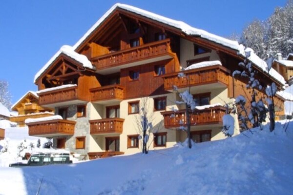 Knus appartement op de begane grond in Méribel Village, vlakbij de lift - thumbnail 2