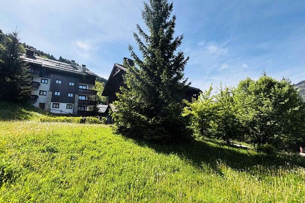 Knus appartement op de begane grond in Méribel Village, vlakbij de lift - thumbnail 4