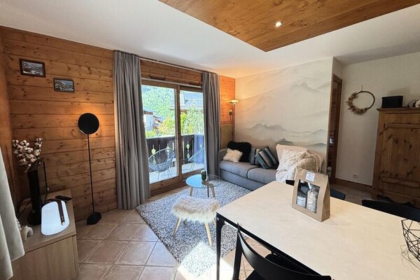 Knus appartement op de begane grond in Méribel Village, vlakbij de lift - thumbnail 5