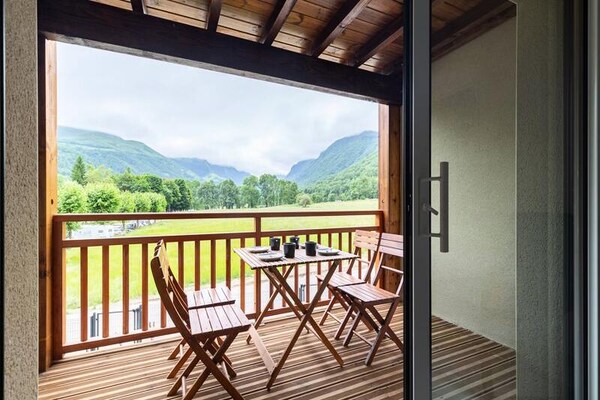 Modern appartement op 50m van het meer van Loudenvielle met terras - thumbnail 1