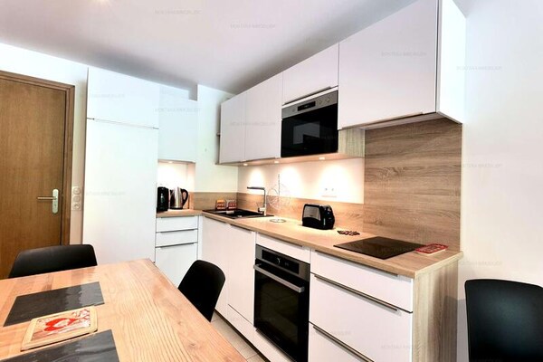 Zonnig 6-persoons appartement met balkon nabij het centrum van Le Grand Bornand - thumbnail 3