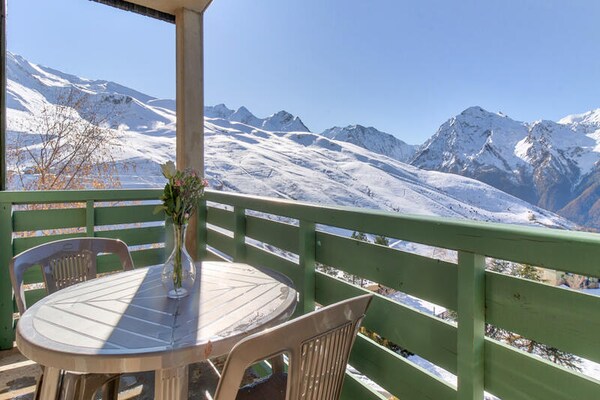 Bergappartement voor 4 personen, 400m van de pistes in Peyragudes - thumbnail 3