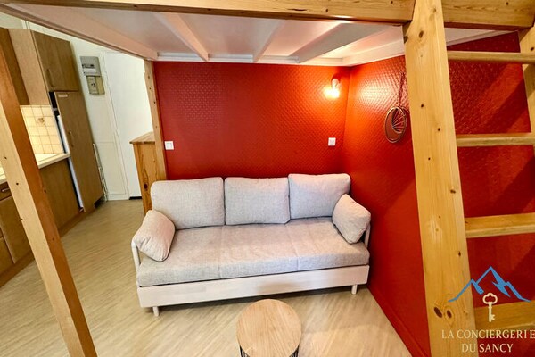 Knusse studio voor 4 in centrum La Bourboule, vlakbij thermale baden - thumbnail 3
