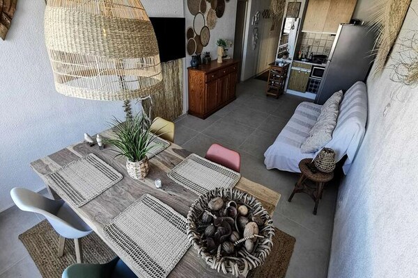 Appartement met uitzicht op jachthaven in Leucate, 600m van strand - thumbnail 6