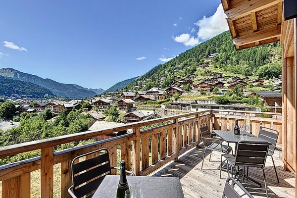 Zonnig penthouse in Morzine met panoramisch uitzicht op de Alpen - thumbnail 3