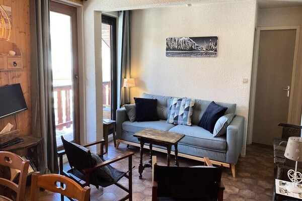 Knus appartement voor 5 in het hart van Valloire, vlakbij de piste - thumbnail 2